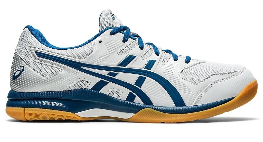 фото Кроссовки мужские asics gel-rocket 9 белые 9.5 us