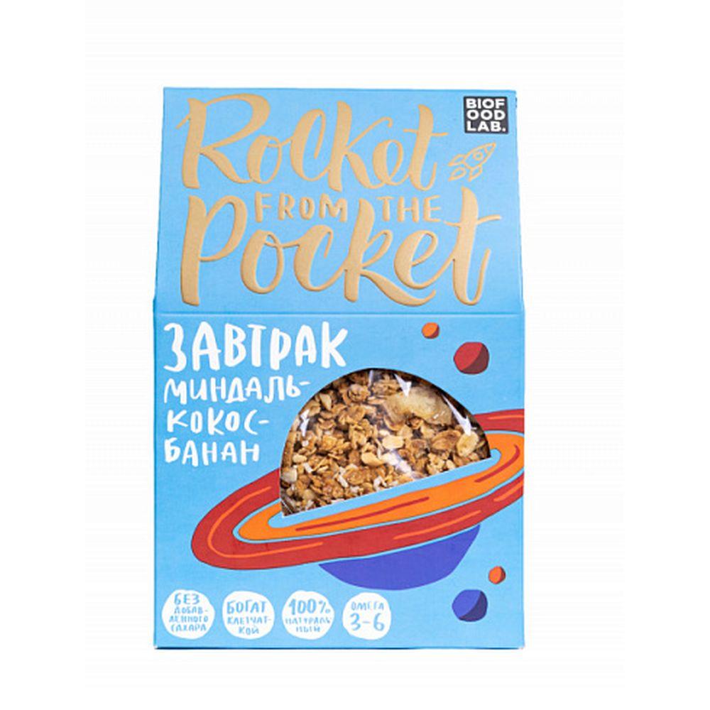 

Готовый завтрак Bite Гранола миндаль, кокос, банан 270 г