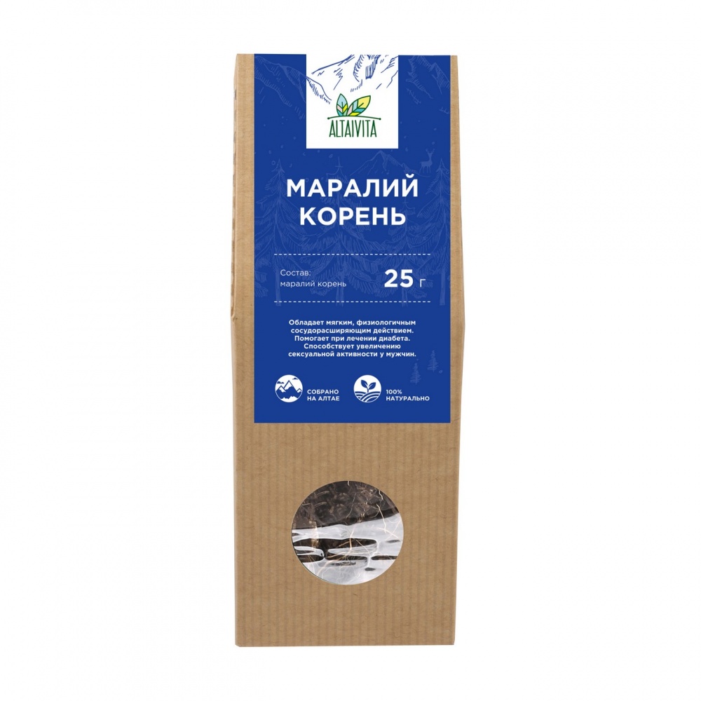

Травяной чай Алтайвита маралий корень 25 г