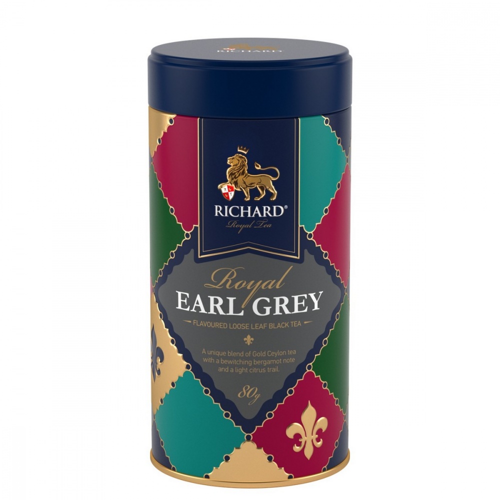 

Чай Richard Royal Earl Grey черный листовой 80 г