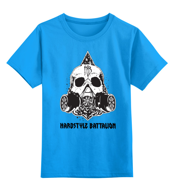 

Детская футболка классическая Printio Hardstyle battalion, р. 128, Голубой, 0000000702555
