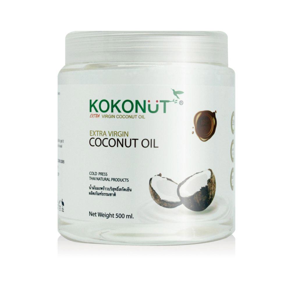 Масло Kokonut кокосовое экстра премиум 100% банка 500 мл