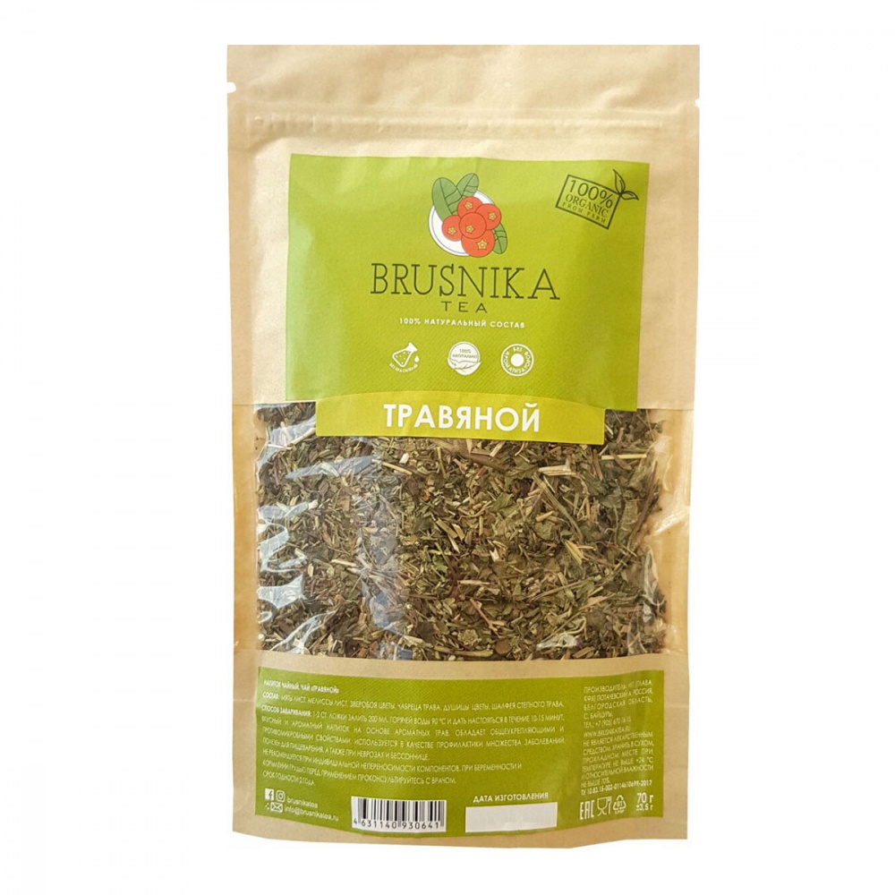 

Чай травяной Brusnika Tea травяной 70 г