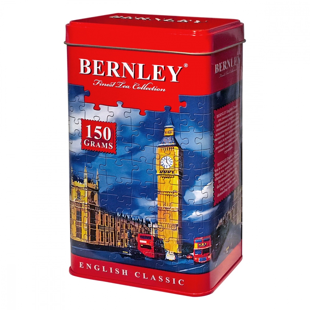 

Чай Bernley English Classic листовой черный подарочный 150 г