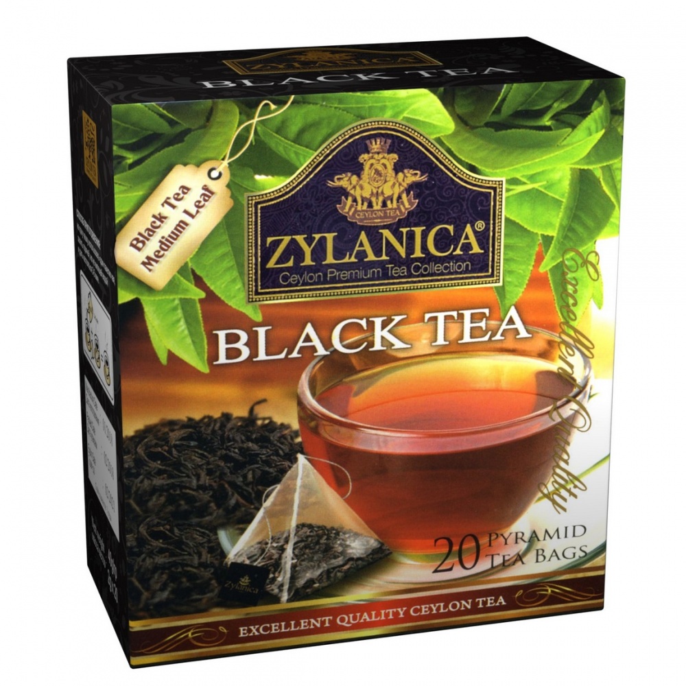 Чай Zylanica Black tea черный 20 пирамидок