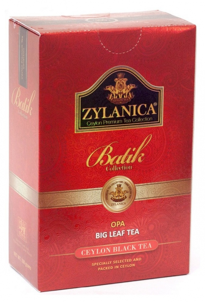 Чай Zylanica Batik Collection черный листовой ОРА 100 г