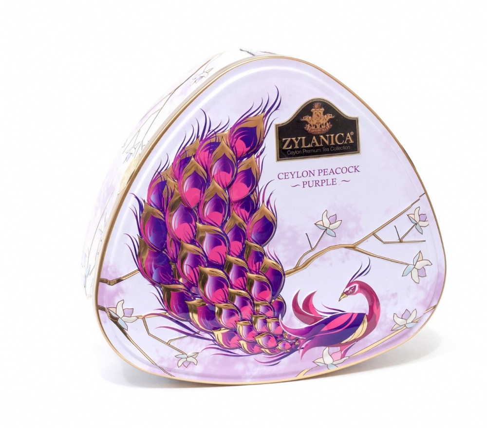Чай Zylanica Ceylon Peacock Purple черный листовой FBOP 100 г
