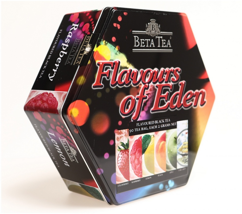 

Чай Beta Tea райские ароматы черный ароматизированный ассорти 90 пакетиков