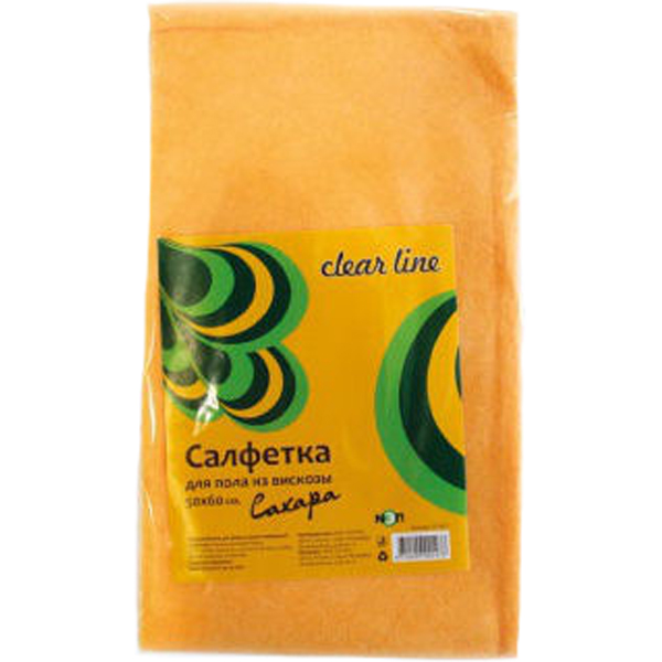 

Салфетка для пола вискозная Сахара 50х60см Clear Line
