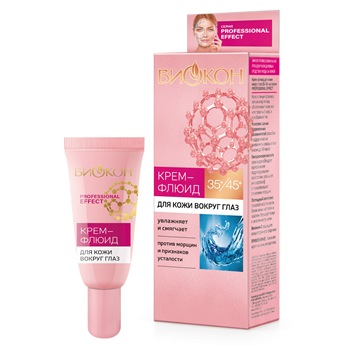 

Крем-флюид для кожи вокруг глаз БИОКОН из серии "PROFESSIONAL EFFECT" 35+/45+, 25 мл