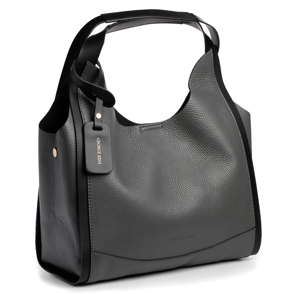 Комплект (брелок+сумка) женский George Kini 661870, серый