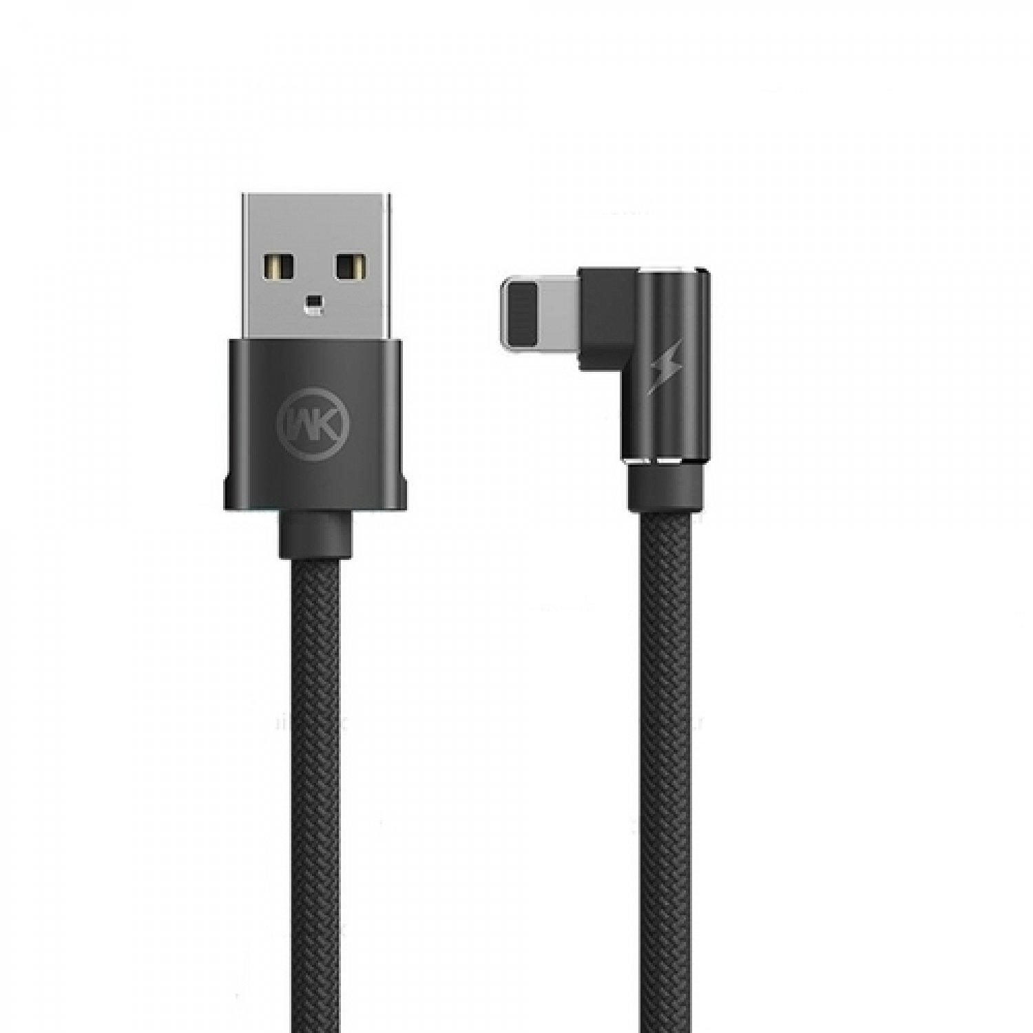 

Кабель WK Yosi USB-iP Black 1m 2.4A