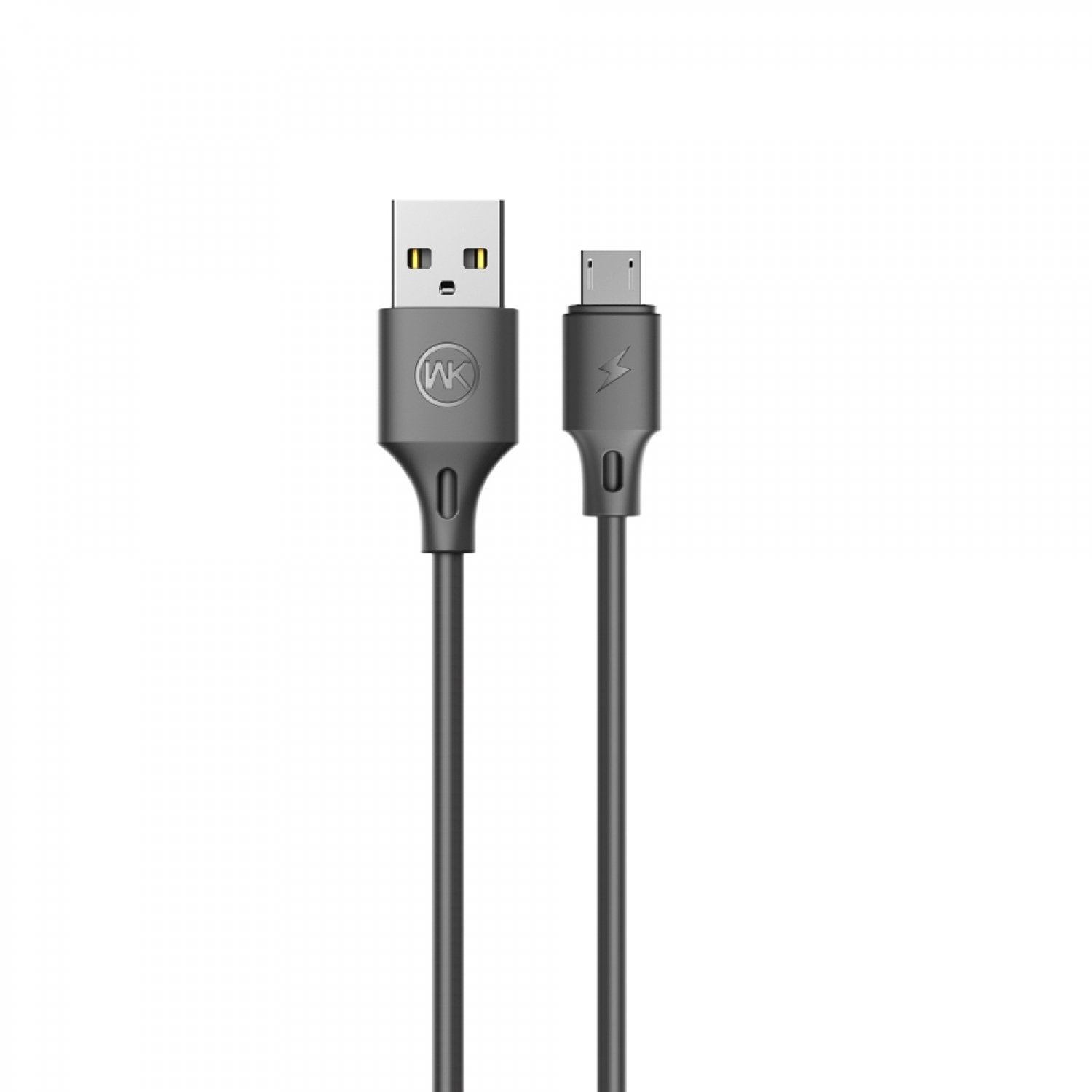 фото Кабель usb-micro wk fullspeed pro black 1m 2.4a