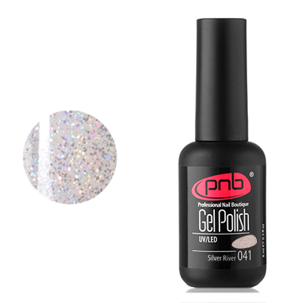

Гель-лак PNB №041, Silver river