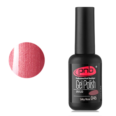 

Гель-лак PNB №046, Silky rose