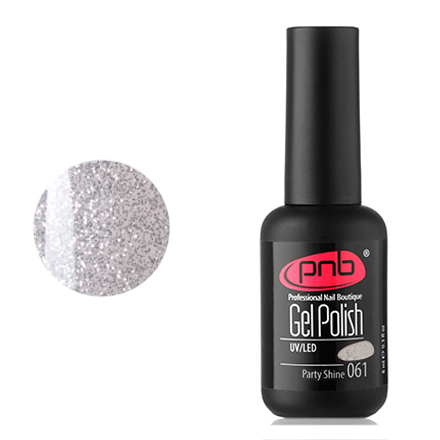 

Гель-лак PNB №061, Party shine