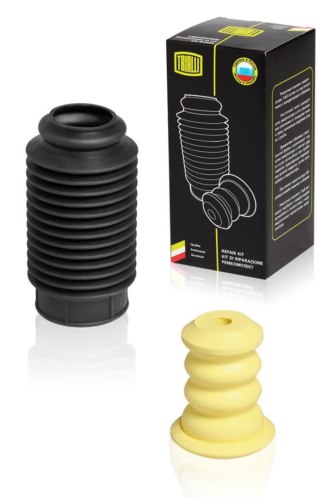 фото Ремонтный комплект заднего амортизатора ваз (кожух + отбойник) trialli bc 0130