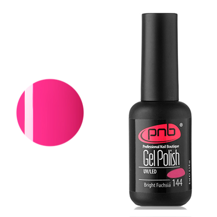 

Гель-лак PNB №144, Bright fuchsia