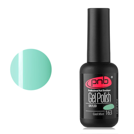 

Гель-лак PNB №163, Cool mint