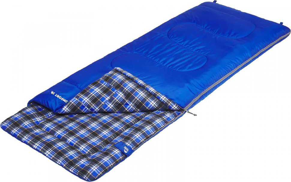Спальный мешок Jungle Camp Cosmic Comfort Jr синий, левый