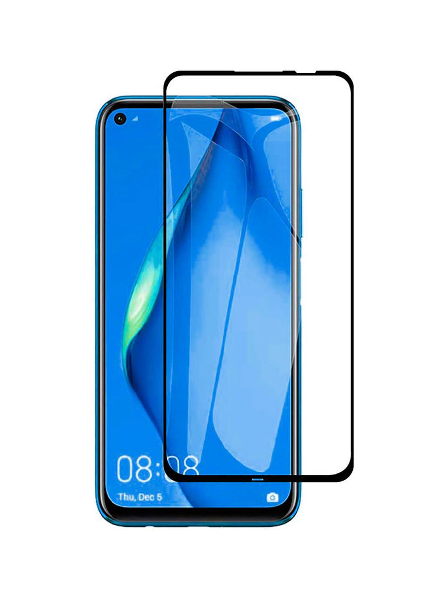 

Защитное стекло MEDIAGADGET 2.5D FULL COVER GLASS для Huawei P40 Lite E (пкл,черная рамка)