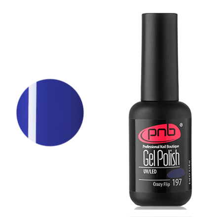 

Гель-лак PNB №197, Crazy flip