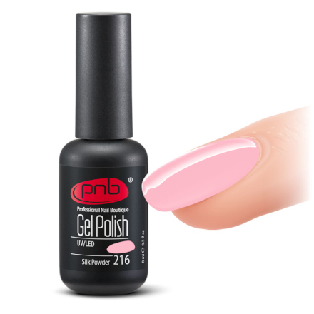 

Гель-лак PNB №216, Silk Powder