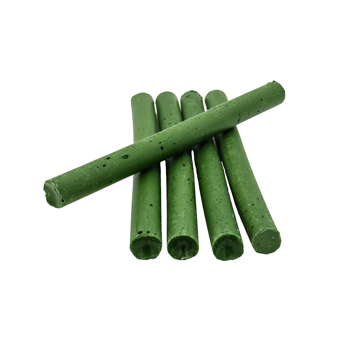 фото Сургуч в стержнях зеленый для клеевого пистолета, 5шт/упак астра