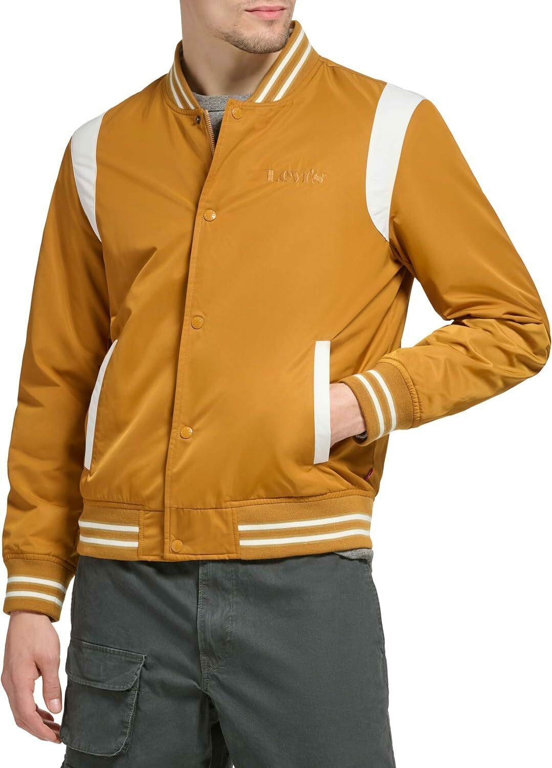

Бомбер мужской Levi's LM3RP739 оранжевый 2XL, LM3RP739