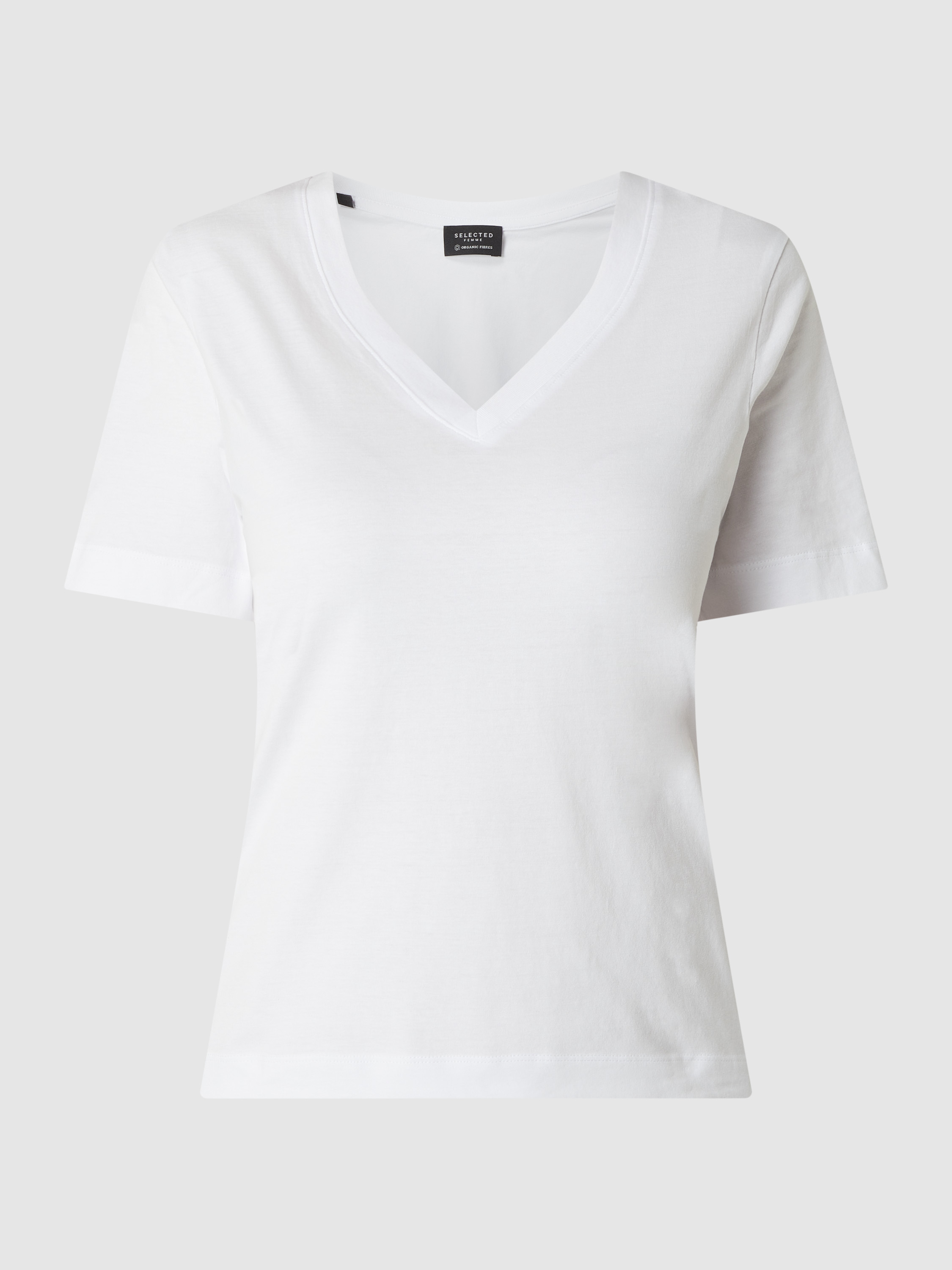 

Футболка женская Selected Femme 1295491 белая M (доставка из-за рубежа), Белый, 1295491