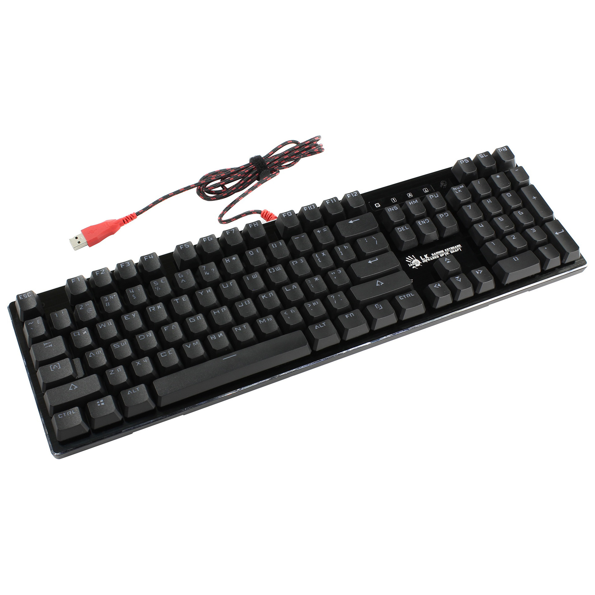 фото Игровая клавиатура a4tech bloody b820r black (blue switches)