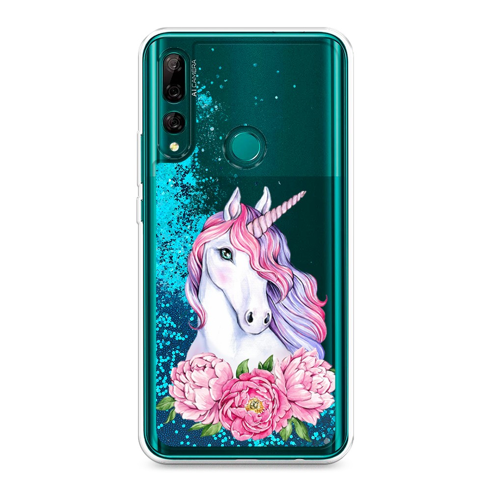 

Чехол Awog на Huawei P Smart Z/Y9 Prime 2019/Honor 9X/9X Premium "Единорог с пионами", Разноцветный, 611993-1