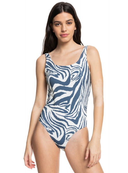 

Купальник слитный женский Quiksilver EQWX103031 синий L, EQWX103031