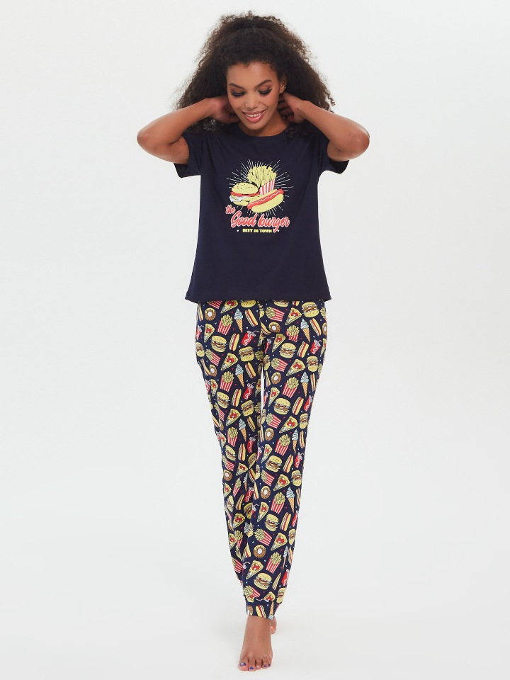 

Пижама женская Jolie Femme разноцветная 48 RU, J065/031/yu