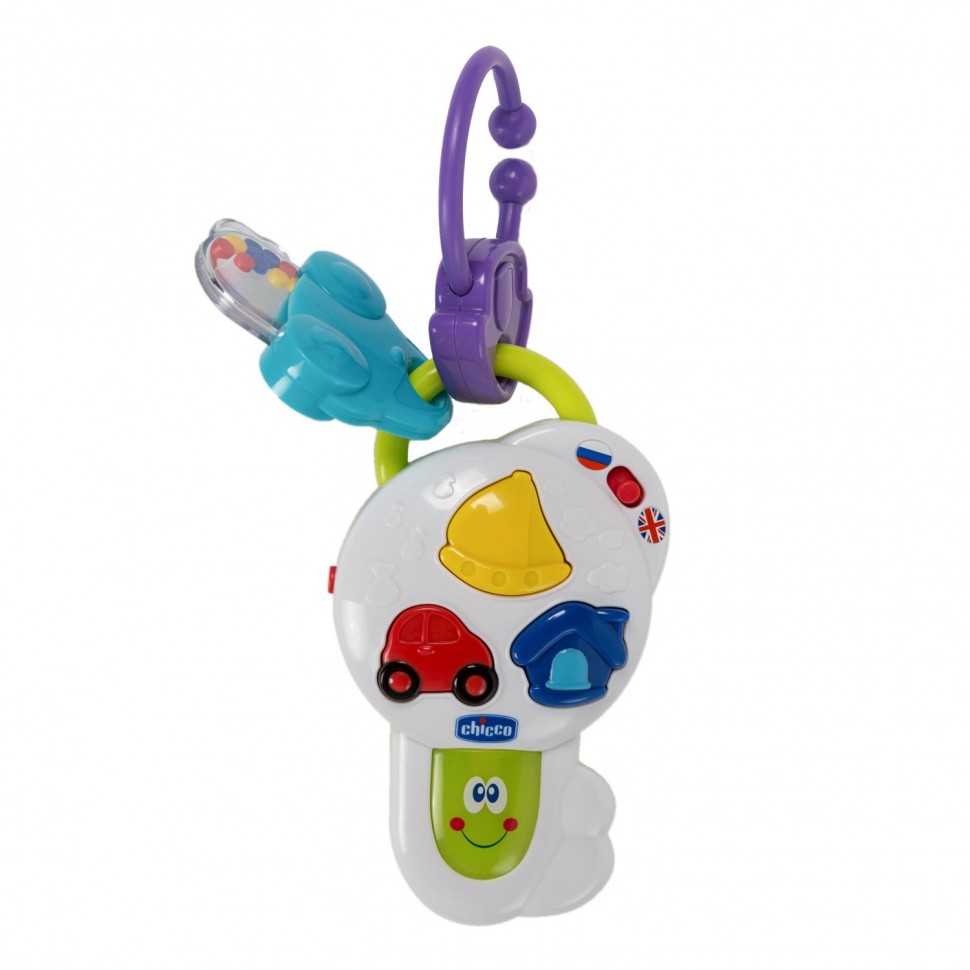 

Игрушка развивающая Chicco Говорящие ключи руссифицированные