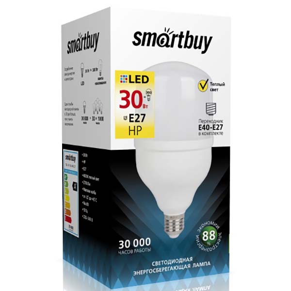 фото Лампа smartbuy sbl-hp-30-4k-e27