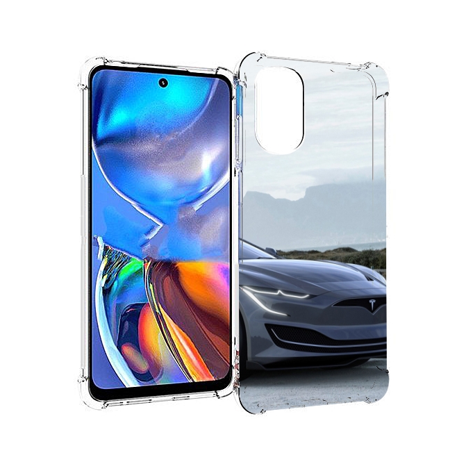 

Чехол MyPads тесла tesla 2 мужской для Motorola Moto E32, Прозрачный, Tocco