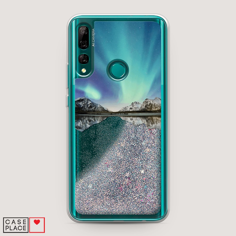 

Чехол Awog на Huawei P Smart Z/Y9 Prime 2019/Honor 9X/9X Premium "Горное озеро и сияние", Разноцветный, 611991-1