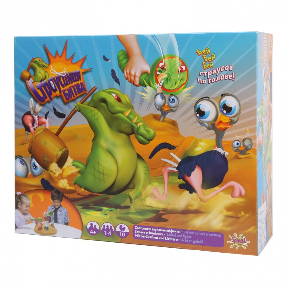 фото Игра настольная splash toys страусиный переполох 30120