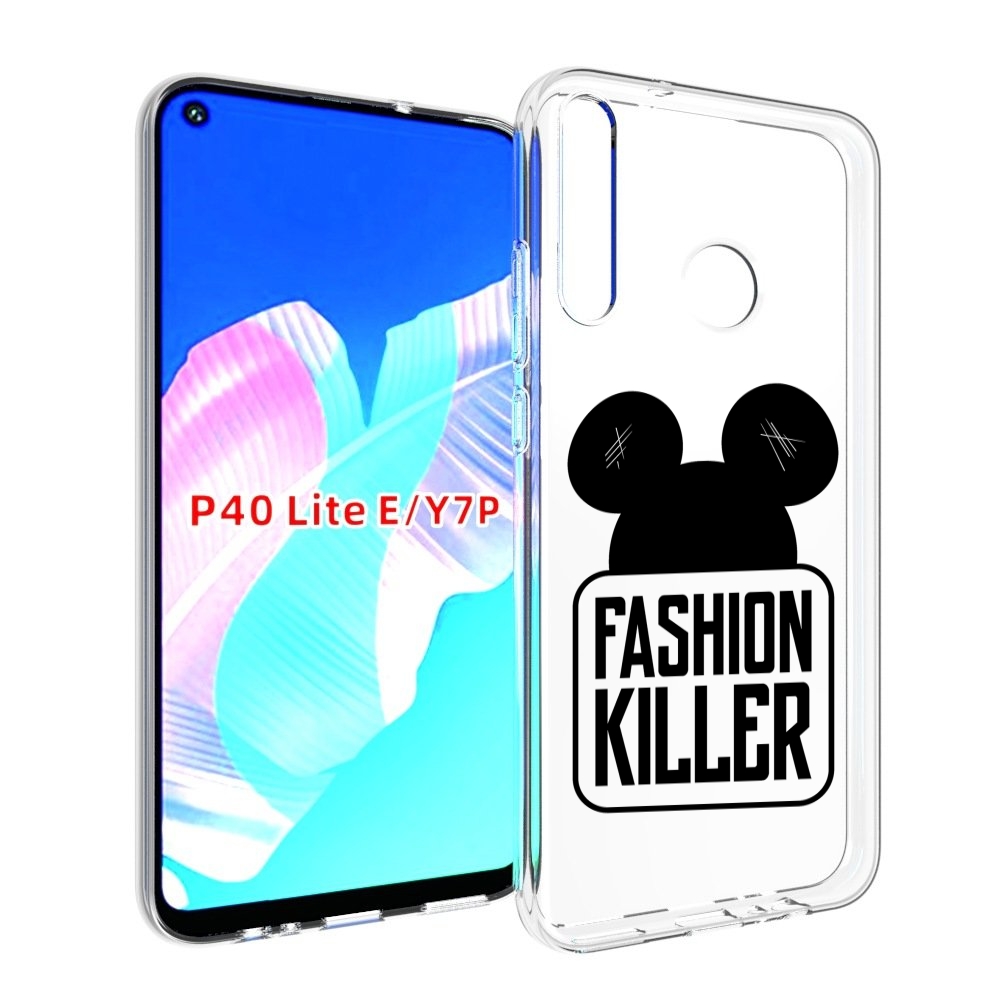 

Чехол бампер MyPads силуэт-микки-мауса для Huawei P40 Lite E, Прозрачный, Tocco