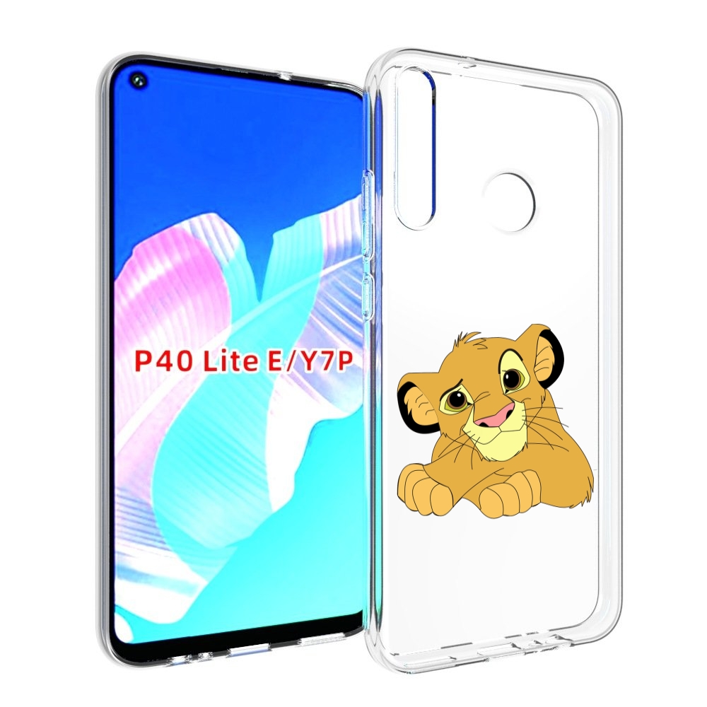 

Чехол бампер MyPads симба-красивый для Huawei P40 Lite E, Прозрачный, Tocco