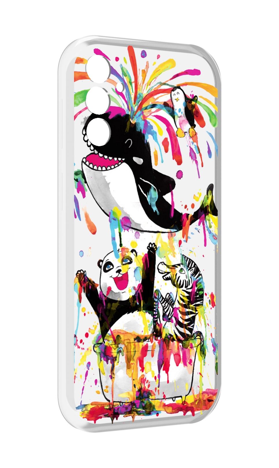 

Чехол MyPads Хиппи кит для Samsung Galaxy M13, Прозрачный, Tocco