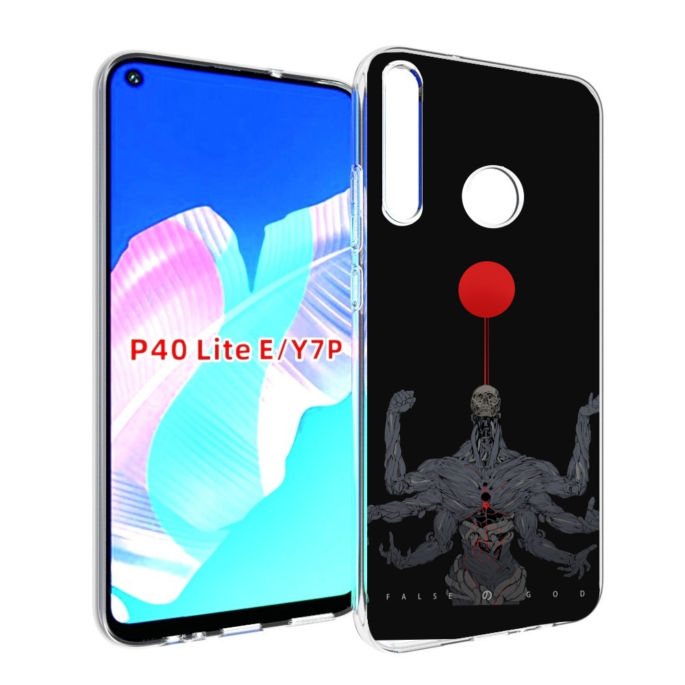 

Чехол бампер MyPads скелет-с-6-руками для Huawei P40 Lite E, Прозрачный, Tocco