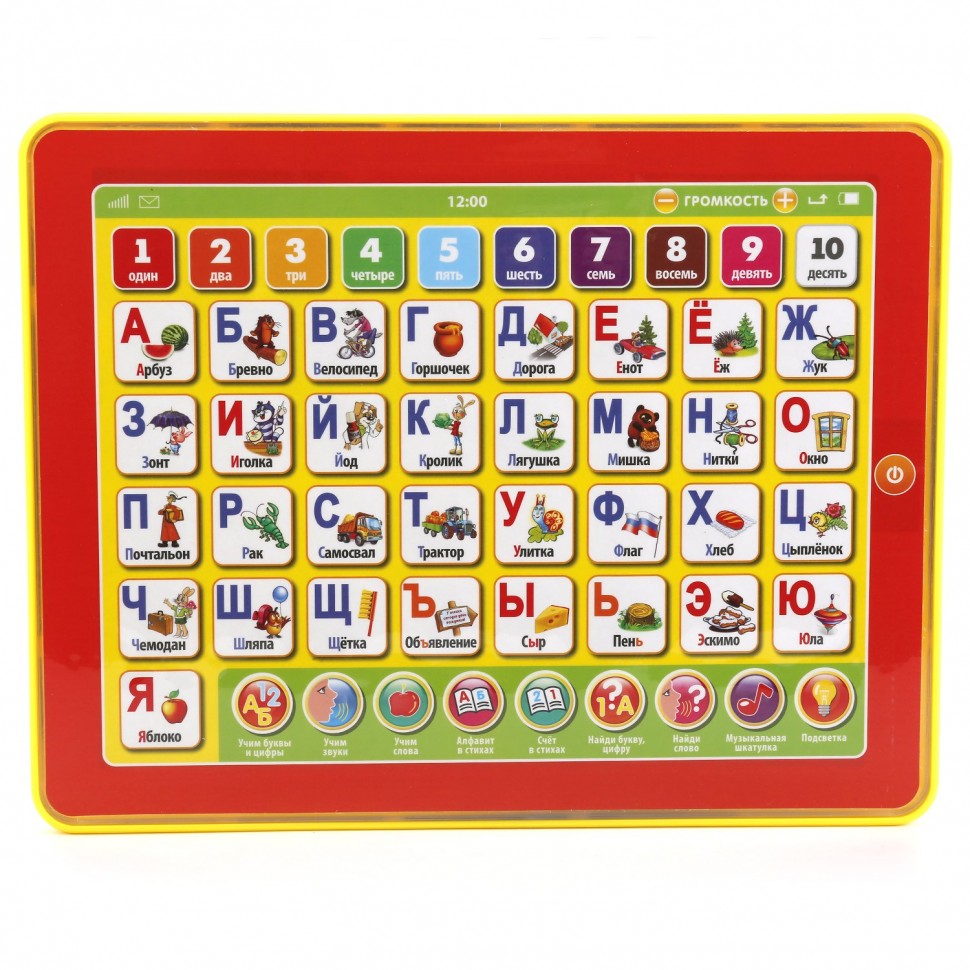 

Игрушка УМка Планшет сенсорный 248600