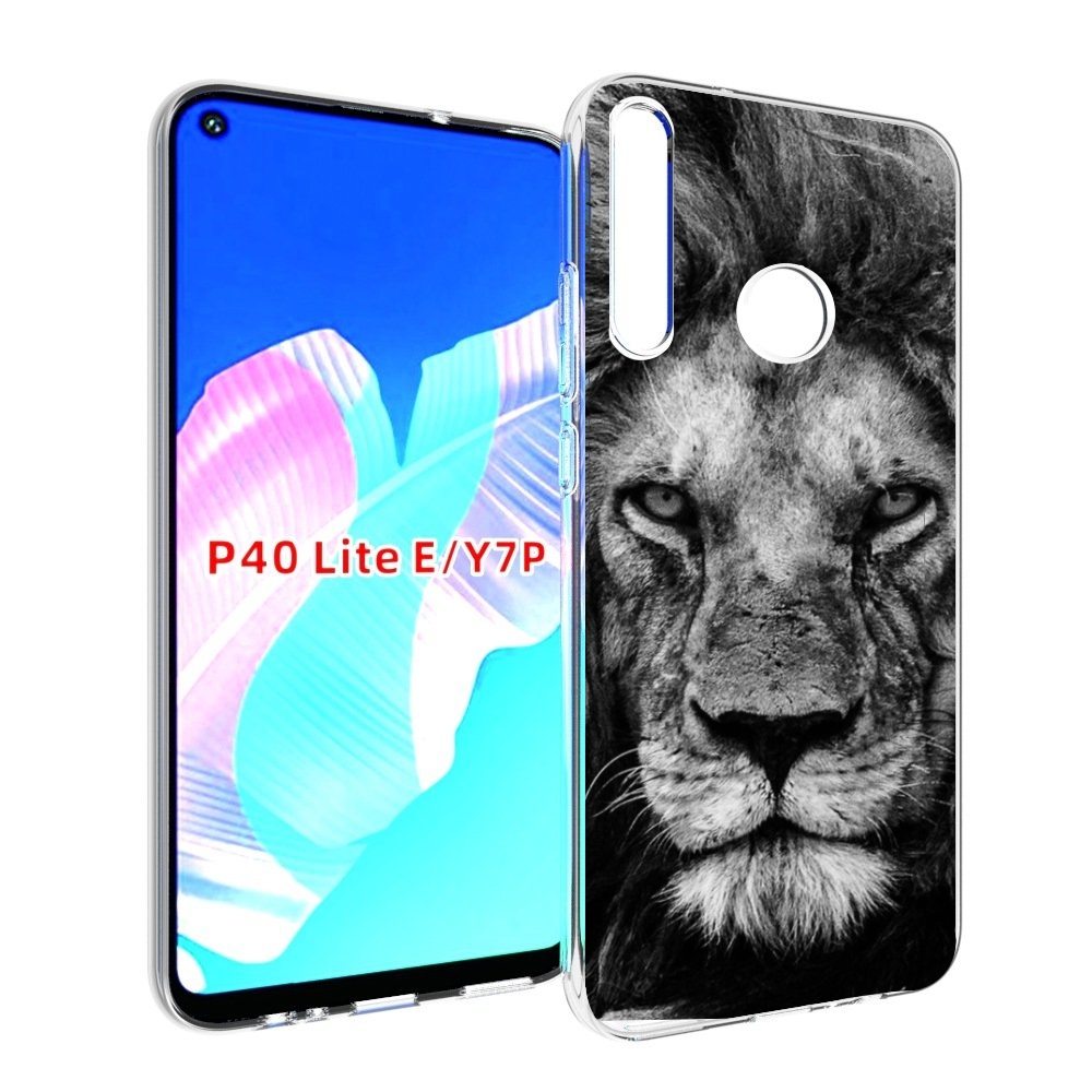 

Чехол бампер MyPads смуглый лев мужской для Huawei P40 Lite E, Прозрачный, Tocco
