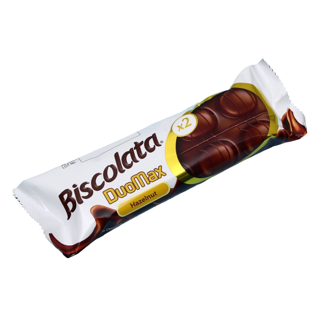 

Вафли Biscolata DuoMax Hazelnut в шоколаде с ореховой начинкой, 44 г