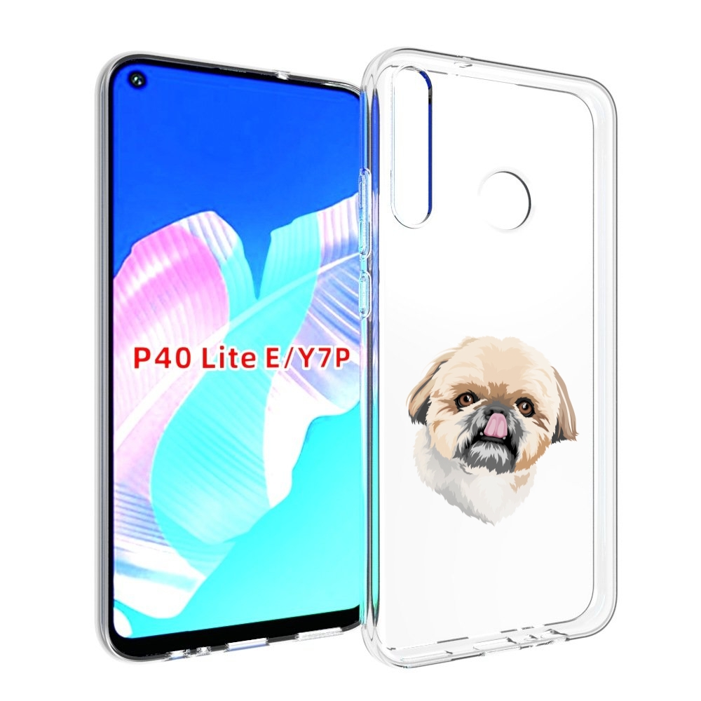 

Чехол бампер MyPads собачка-с-язычком для Huawei P40 Lite E, Прозрачный, Tocco
