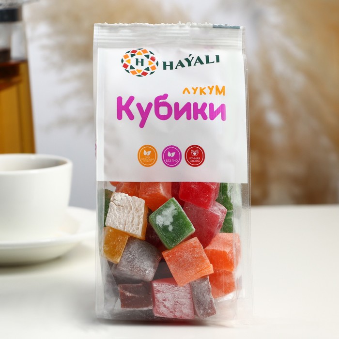 

Лукум "HAYALI", экзотический микс, 250г