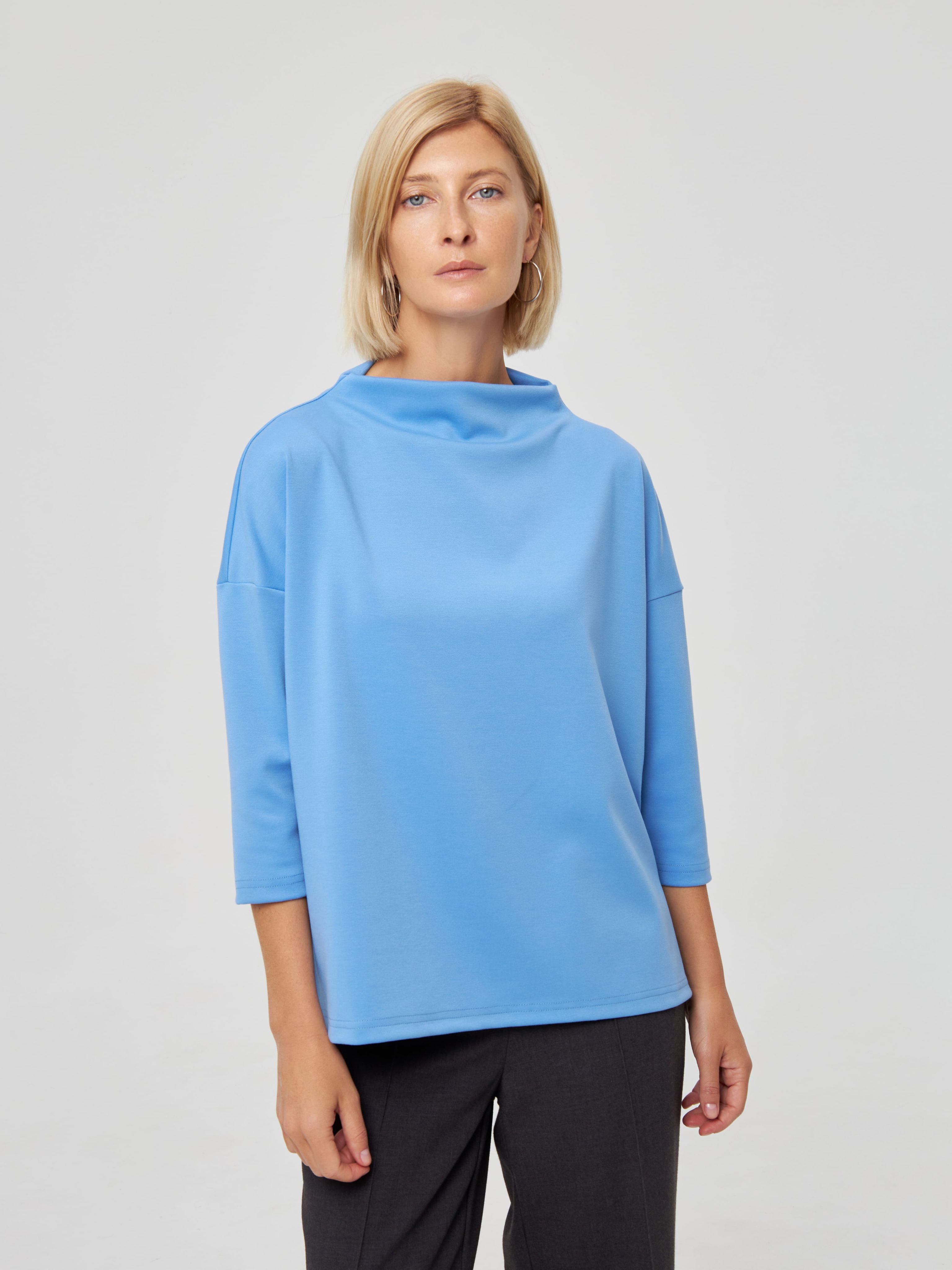 

Лонгслив женский KATHARINA KROSS 00-00005608 голубой XL, 00-00005608