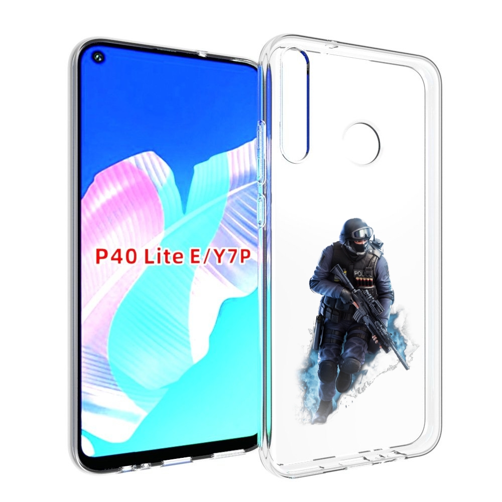 

Чехол бампер MyPads спецназ-ксго для Huawei P40 Lite E, Прозрачный, Tocco